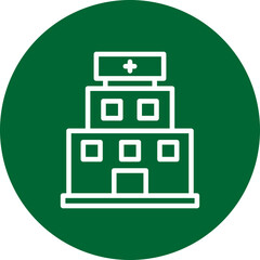 Clinic Vector Line Multi Circle