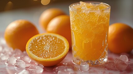Sweet and Refreshing, Fruit-Inspired Cocktail, Citrusy Delight, A Glass of Sunshine.