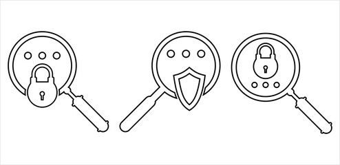 Secure Search Icon Y_2301001