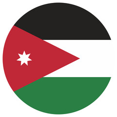 jordan national flag, transparent background