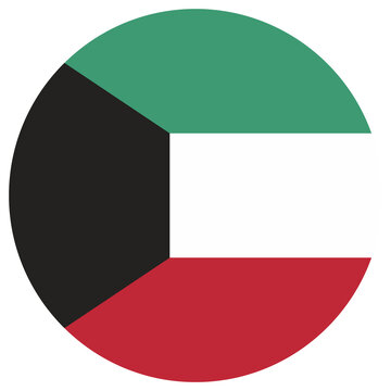kuwait national flag, transparent background