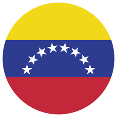 venezuela national flag, transparent background