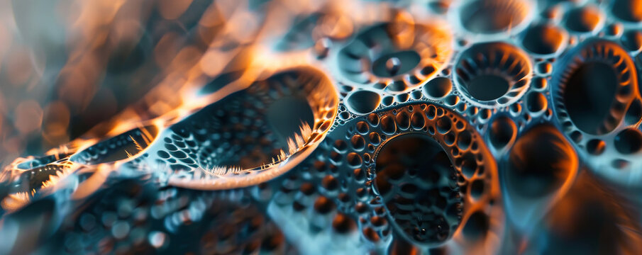 Amorphous structure changing its shape