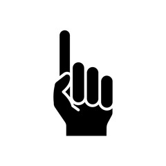 hand icon. solid icon