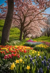 illustration, embracing vibrant fresh outdoor activities refreshing seasonal transformation, energetic, nature, outdoorsy, lively, invigorating, vitality
