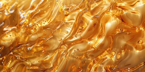 abstract gold liquid texture background