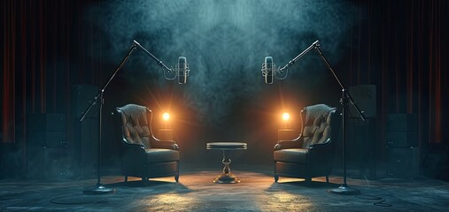 Professional Podcast Studio Setup