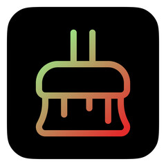 Editable broom vector icon. Part of a big icon set family. Perfect for web and app interfaces, presentations, infographics, etc