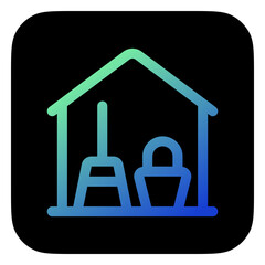 Editable storage, warehouse, janitor room vector icon. Part of a big icon set family. Perfect for web and app interfaces, presentations, infographics, etc