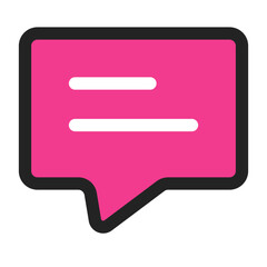 bubble chat icon