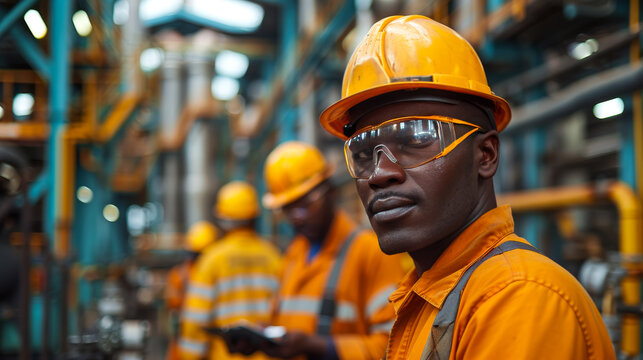 Diverse Defenders: Workers from Various Backgrounds in Safety Equipment