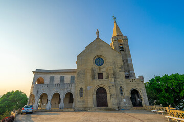 The Chapel of Our Lady of Penha, Penha Hill, Macau. The first chapel was founded in 1622 by...