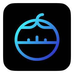 Editable vector pomodoro timer icon. Part of a big icon set family. Perfect for web and app interfaces, presentations, infographics, etc