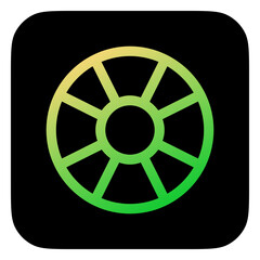 Fototapeta premium Editable vector help support lifebuoy icon. Part of a big icon set family. Perfect for web and app interfaces, presentations, infographics, etc