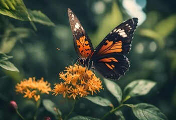 butterfly on flower