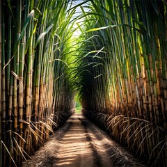 sugar cane fied