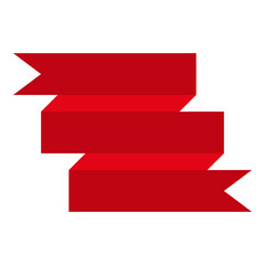 red and white arrows