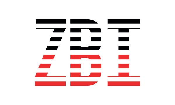 ZBI three initial letter iconic line negative space minimal logo design vector template. monogram, abstract, wordmark, business, typography, minimalist, brand, company, flat, modern, unique, simple