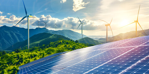 Renewable Radiance: Solar Serenity
"Sunlit Plates, Energy's Elevation"