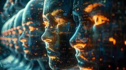 Artificial Intelligence in Cyberpunk Dystopia