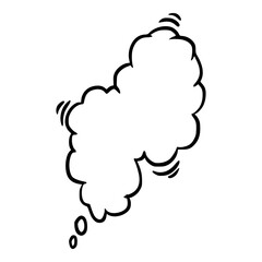 illustration of a bubble speech