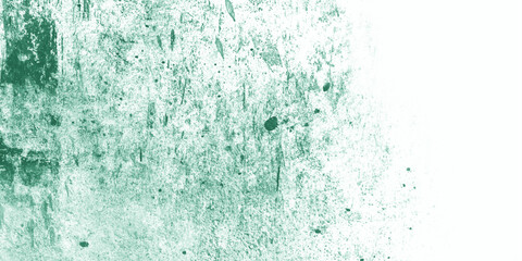 Mint decay steel metal wall aquarelle stains glitter art vivid textured blank concrete wall cracks,backdrop surface smoky and cloudy.panorama of,rusty metal.
