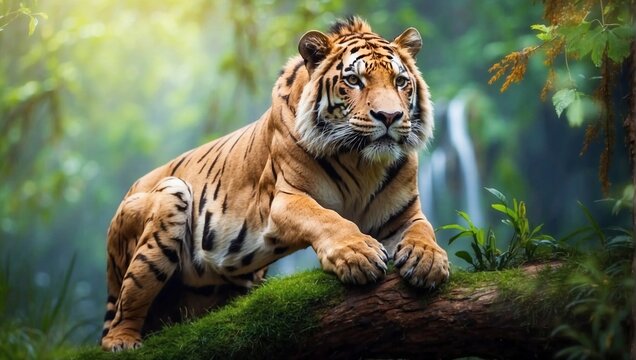 worlds wild life day high quality image 
tiger in the wild