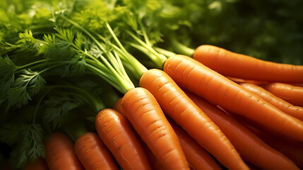 organic carrots - obrazy, fototapety, plakaty