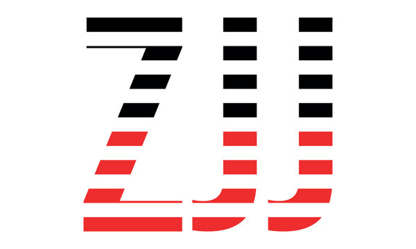 ZJJ three initial letter iconic line negative space minimal logo design vector template. monogram, abstract, wordmark, business, typography, minimalist, brand, company, flat, modern, unique, simple