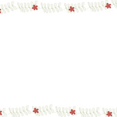 Hand drawn floral frames with flowers. Wreath. Elegant logo template. Vector illustration for labels, branding business identity, wedding invitation