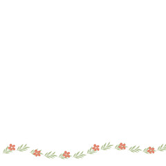 Hand drawn floral frames with flowers. Wreath. Elegant logo template. Vector illustration for labels, branding business identity, wedding invitation