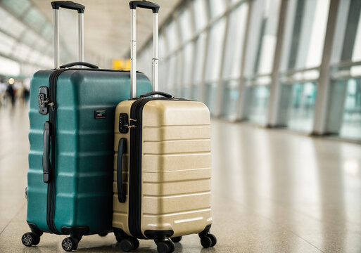 maletas en el aeropuerto