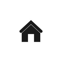 House icon isolated on transparent background