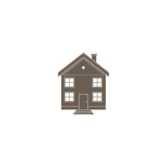 House icon isolated on transparent background