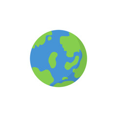 Space earth planet icon