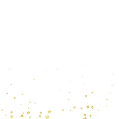 Obraz premium Magic stars vector overlay. Gold stars scattered