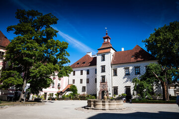 Renaissance chateau Trebon in Czech Republic - 749837315