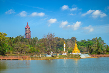 Kandawgyi National Garden at Pyin Oo Lwin, aka Maymyo, Myanmar, Burma - 749843311