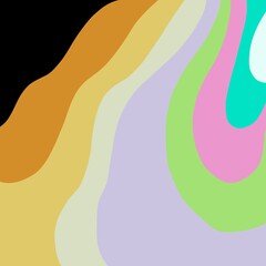 abstract with colorful background