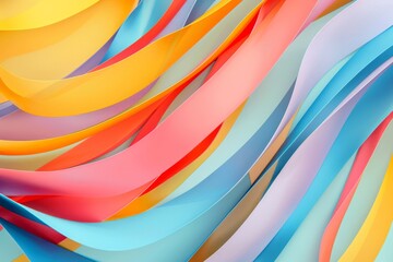 Colors of May, periwinkle blue, pastel pink and soft pastel yellow with space for your text fo awareness day in may