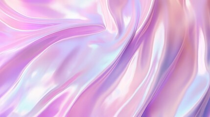 Obraz premium Holographic Foil Blurred Abstract Background with Soft Pastel Colors.