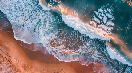 wallpaper of an aerial view photography of ocean and shore