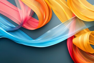 Colors of May, periwinkle blue, pastel pink and soft pastel yellow with space for your text fo awareness day in may