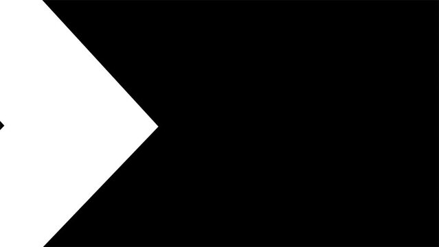 Right swipe directional black arrow icon on white background. flat style. white arrow icon for your web site design, logo, app, UI. arrow symbol. arrow sign.