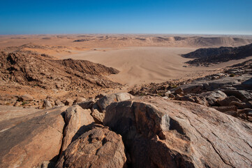 Bushman paradise in the Namib desert