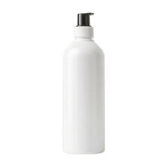 A blank plastic squeeze bottle with a nozzle cap 
 isolated on transparent background, png