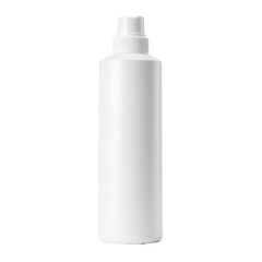 A blank plastic sunscreen bottle isolated on transparent background, png