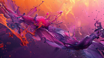 Paint Splash 8k Colourful Desktop Wallpaper