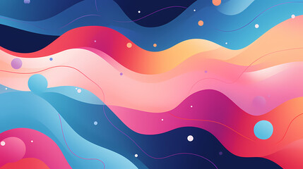 Seamless pattern with nice and pastel colors, the design has no blur effect