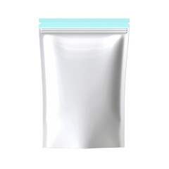 A blank silicone pouch isolated on transparent background, png